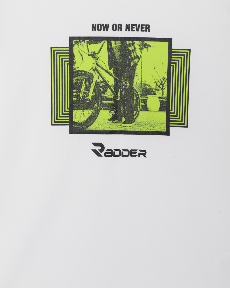 Kids' T-shirt Radder Stealth white 442645-100