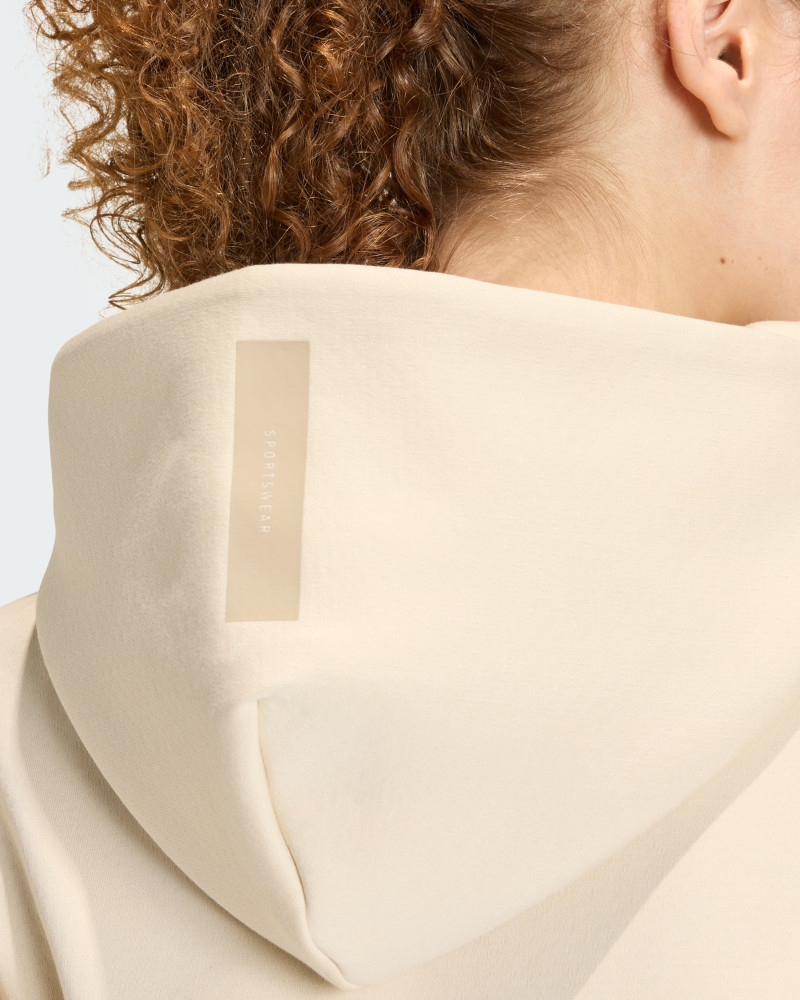 Women's hoodie Adidas W Z.N.E. FZ beige KE4746