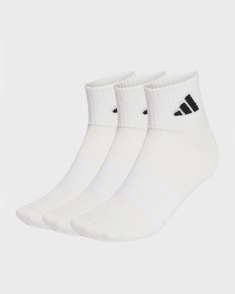 Calcetines Adidas T ESS ANK 3P blancos JZ0528