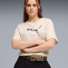 Women's T-shirt Puma ESS GRAPHIC Animal Relaxed Tee cream 69182187