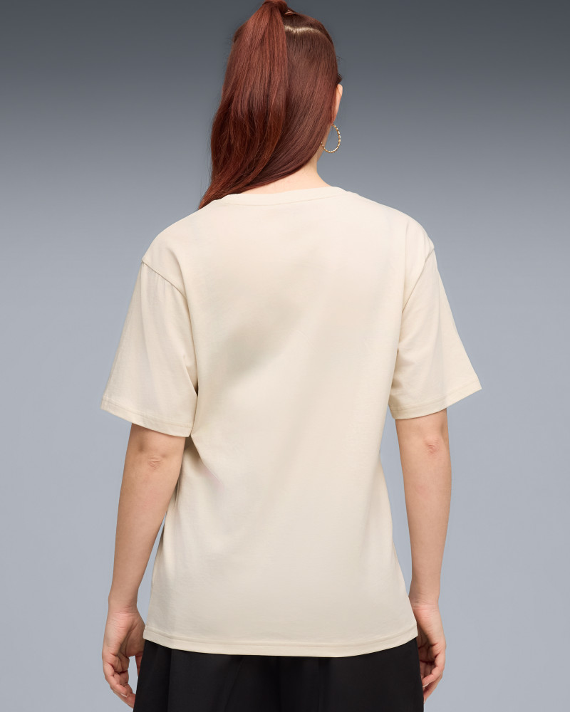 Women's T-shirt Puma ESS GRAPHIC Animal Relaxed Tee cream 69182187