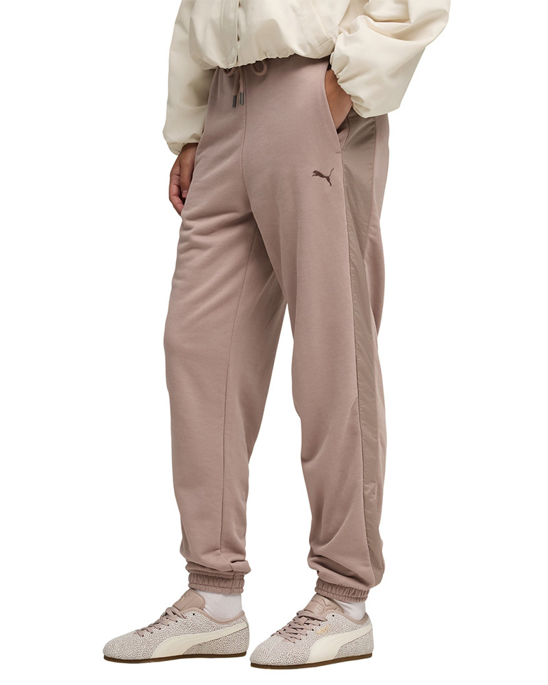 Pantalones para mujer Puma HER Comfort High-Waist Sweatpants TR moca 69188888