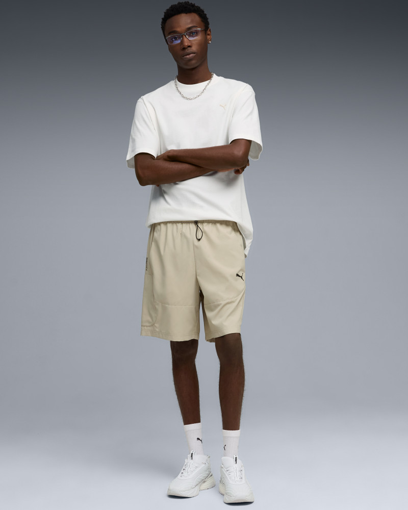 Шорти чоловічі Puma TECH Woven Cargo Shorts оливкові 69218761