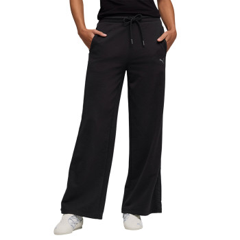 Pantalones para mujer Puma HER Comfort High-Waist Wide Leg Pants TR negros 69188901