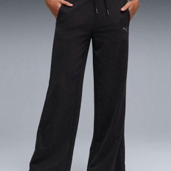 Pantalones para mujer Puma HER Comfort High-Waist Wide Leg Pants TR negros 69188901