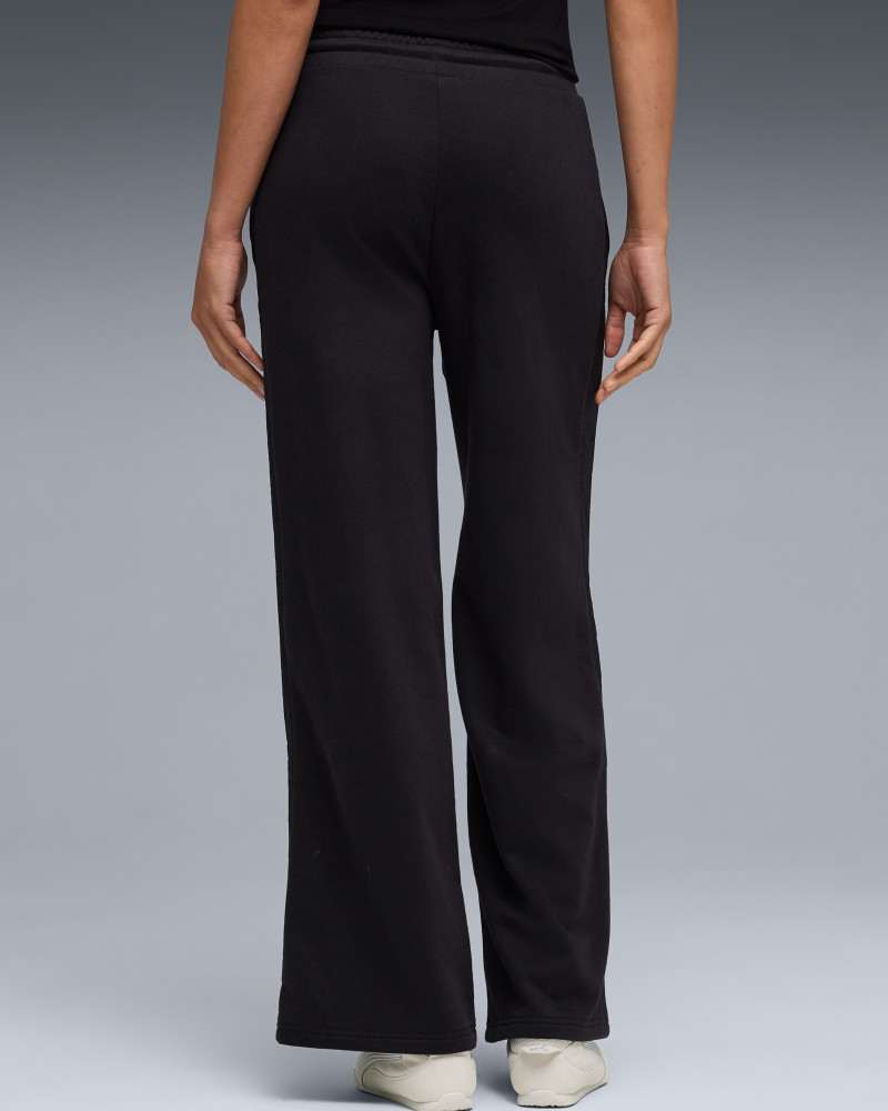 Pantalones para mujer Puma HER Comfort High-Waist Wide Leg Pants TR negros 69188901