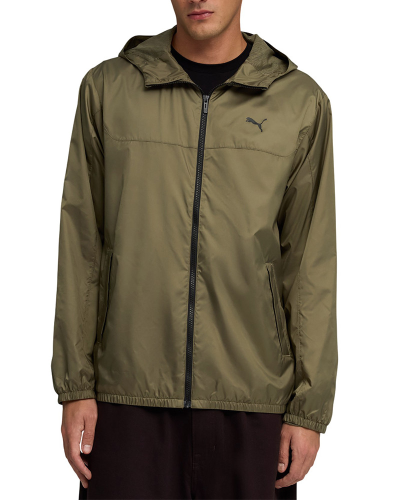 Men's windbreaker Puma Ess Regular Windbreaker khaki 68462581