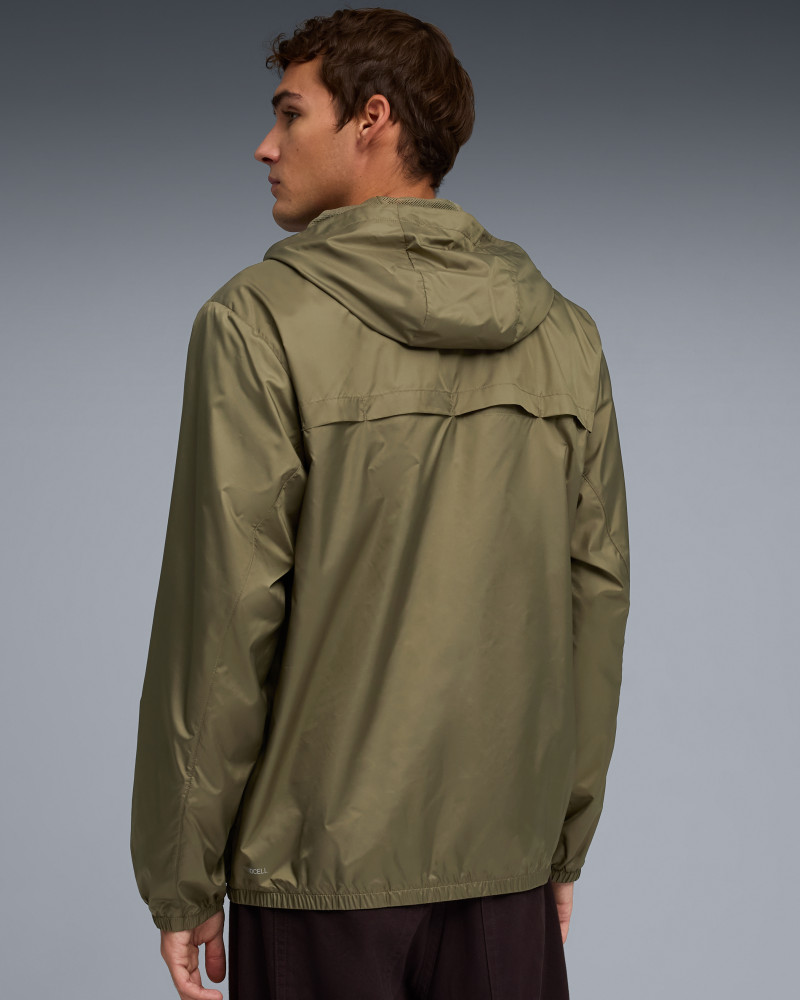 Men's windbreaker Puma Ess Regular Windbreaker khaki 68462581