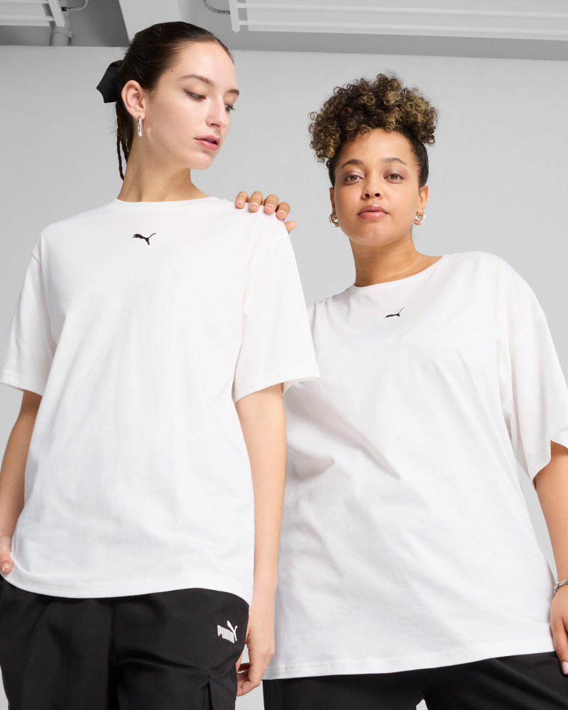 Camiseta para mujer Puma ESS Relaxed Tee blanca 68497102