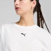 Camiseta para mujer Puma ESS Relaxed Tee blanca 68497102