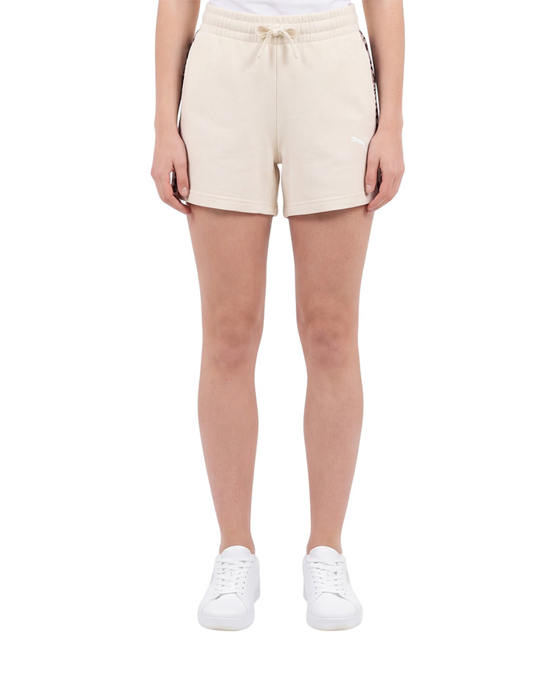 Pantalones cortos para mujer Puma ESS GRAPHIC Animal Shorts TR 5" crema 69384487