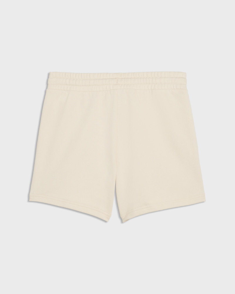 Pantalones cortos para mujer Puma ESS GRAPHIC Animal Shorts TR 5" crema 69384487
