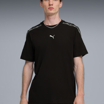 Camiseta para hombre Puma ESS TAPE Tee negra 69169301