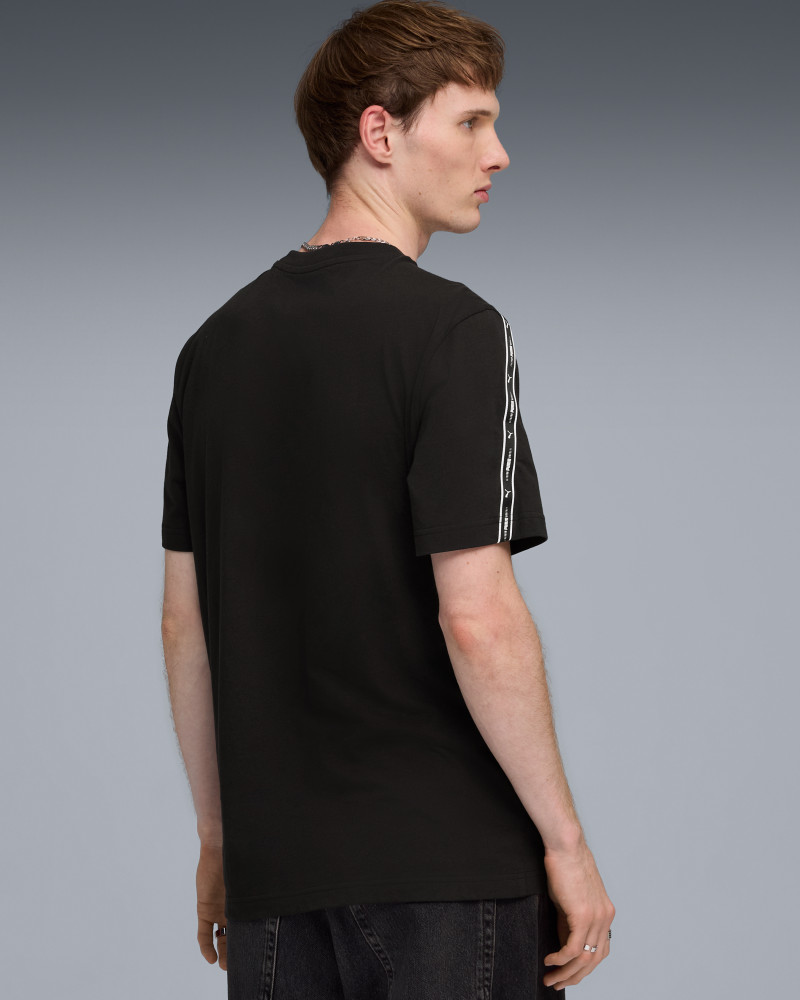 Camiseta para hombre Puma ESS TAPE Tee negra 69169301