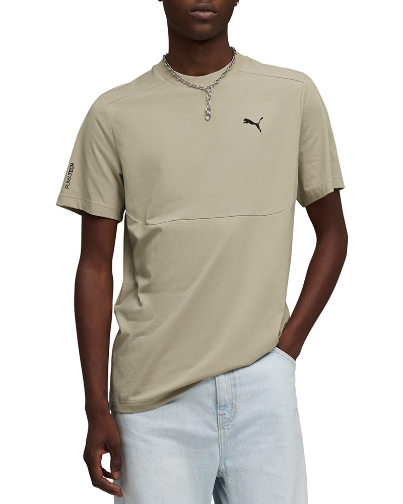 Футболка чоловіча Puma TECH Tee оливкова 69218061