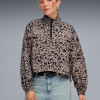 Вітрівка жіноча Puma ESS GRAPHIC Animal Relaxed AOP Woven Half-Zip мокко 69246588