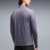Men's T-shirt Puma M RUN VELOCITY CLOUDSPUN 1/4 ZIP dark blue 52662735