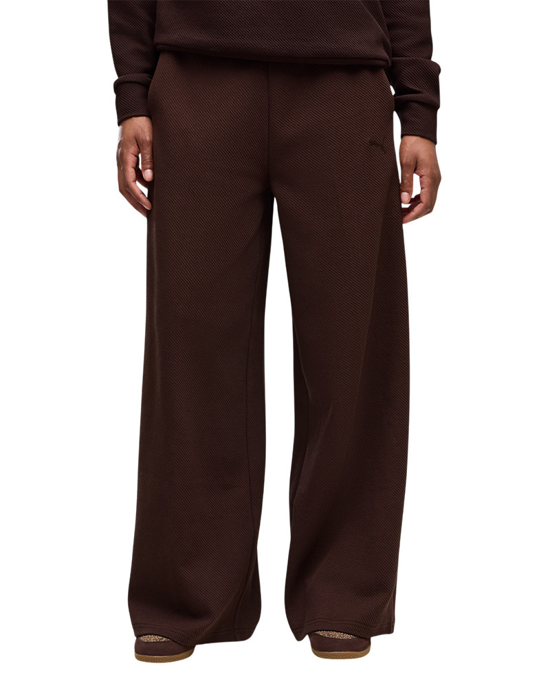 Pantalones de mujer Puma CLASS Relaxed Wide Leg Pants marrones 69401333