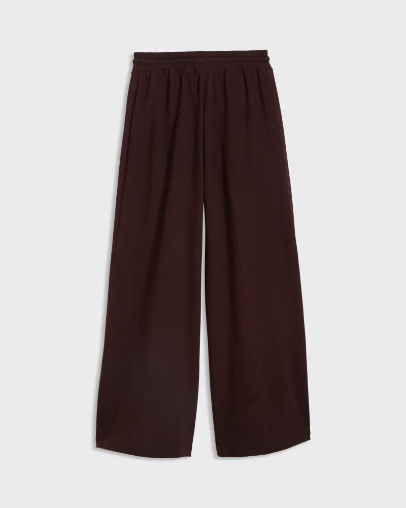 Pantalones de mujer Puma CLASS Relaxed Wide Leg Pants marrones 69401333