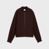 Women's sweatshirt Puma CLASS Standard Full-Zip Jacket brown 69401533