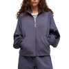Sudadera de mujer Puma HER Full-Zip Relaxed DK Jacket azul oscuro 69402335