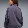 Sudadera de mujer Puma HER Full-Zip Relaxed DK Jacket azul oscuro 69402335