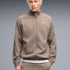 Sudadera de hombre Puma CLASS Relaxed Material Track Jacket beige 69429881