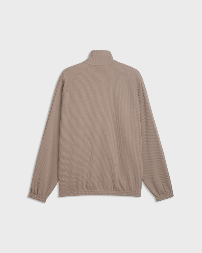 Sudadera de hombre Puma CLASS Relaxed Material Track Jacket beige 69429881