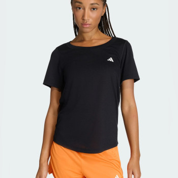 Camiseta de mujer Adidas WE MIN SCP TEE negra JY5605