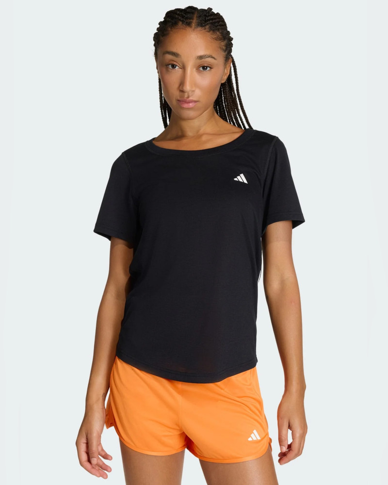 Camiseta de mujer Adidas WE MIN SCP TEE negra JY5605