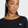 Camiseta de mujer Adidas WE MIN SCP TEE negra JY5605