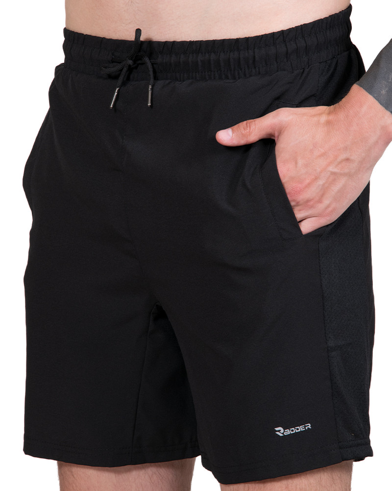 Pantalones cortos para hombre Radder Freko negros 440005-010