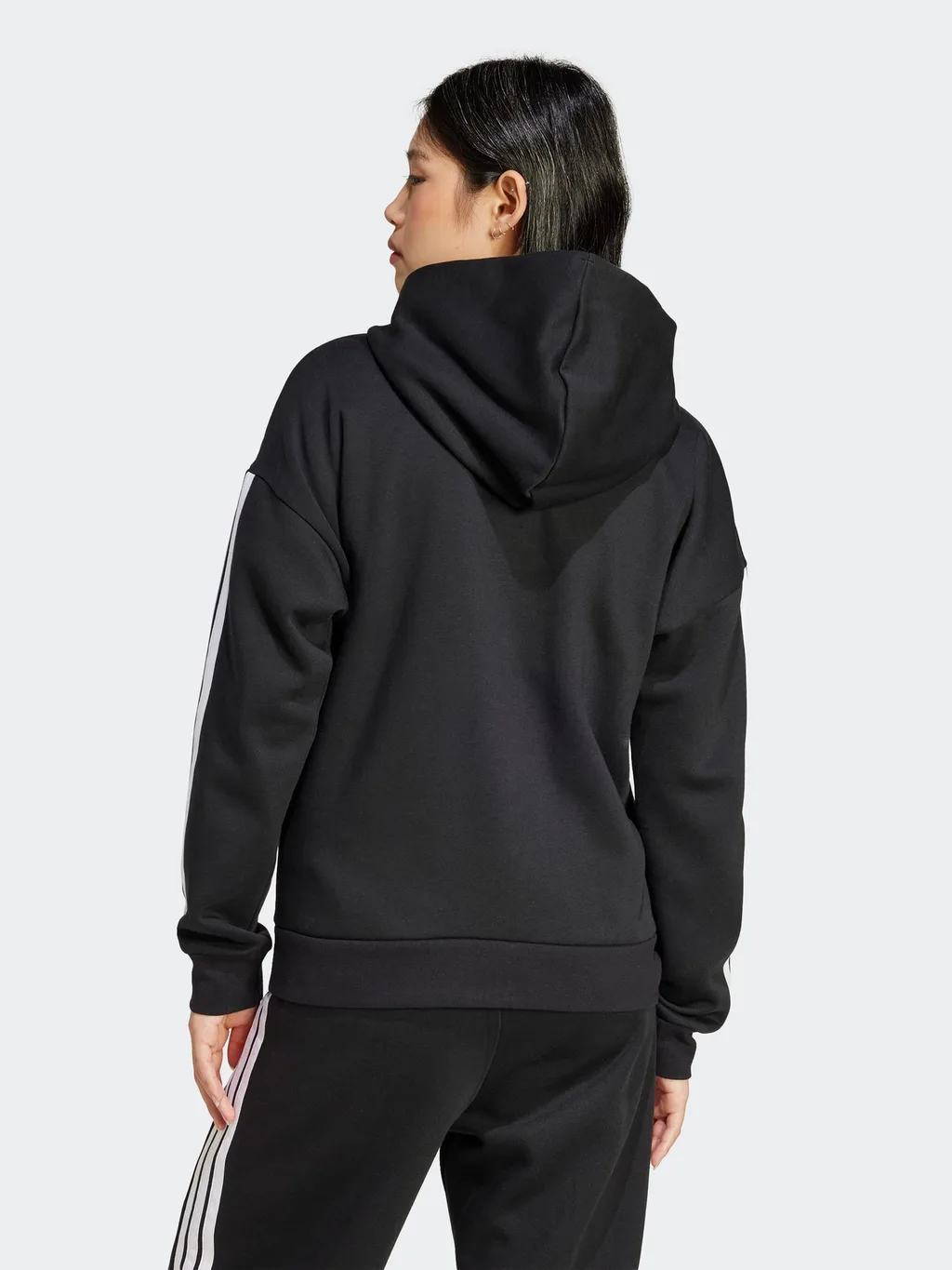 Adidas JE1283 Sudadera de Mujer W 3S FL FZ HD - 2