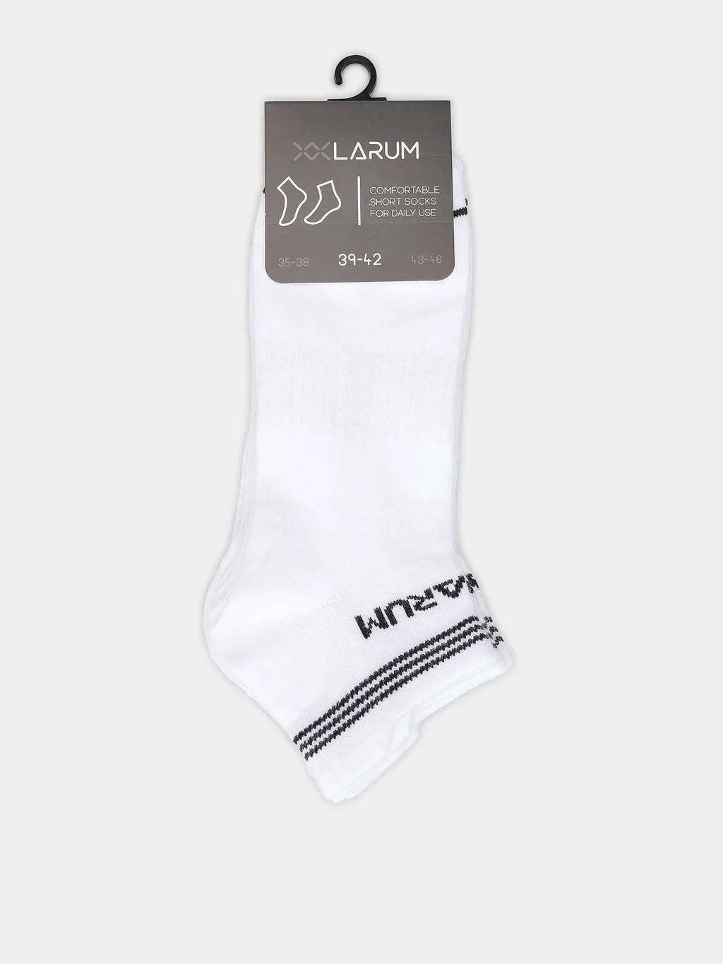 Larum 252509-100 Calcetines Blanco Rocky 3P - 1