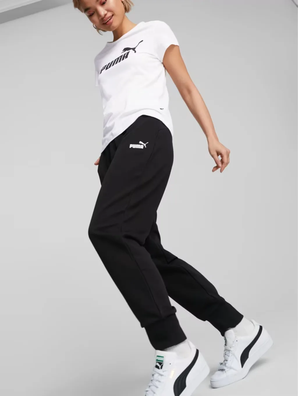 Puma 58684201 Pantalones de Mujer ESS Sweatpants TR cl Black - 1