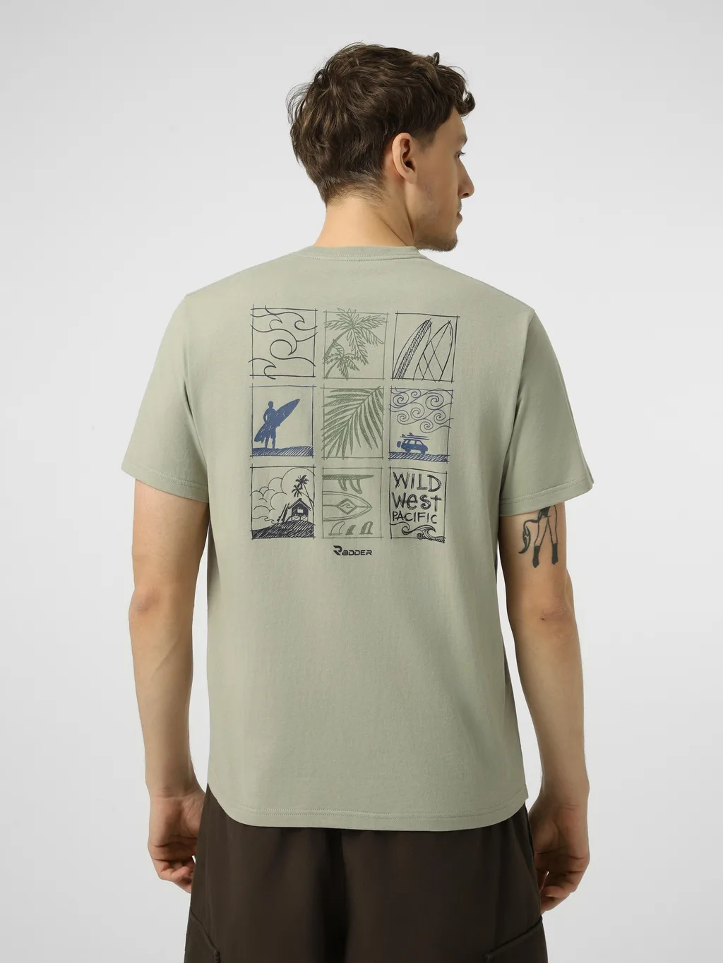 Radder 572605-340 Camiseta de Hombre Nomera - 2