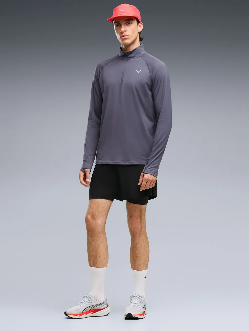 Puma 526627-35 Camiseta de Hombre M RUN VELOCITY CLOUDSPUN 1/4 ZIP - 3