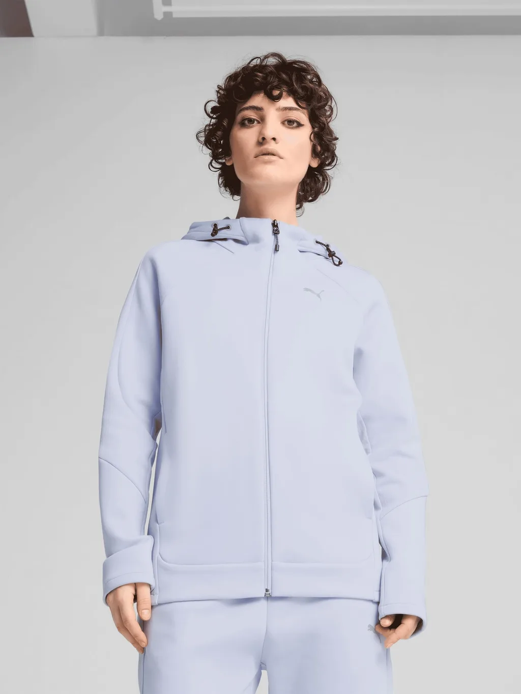 Puma 685050-47 Sudadera de Mujer EVOSTRIPE Full-Zip Hoodie DK - 1