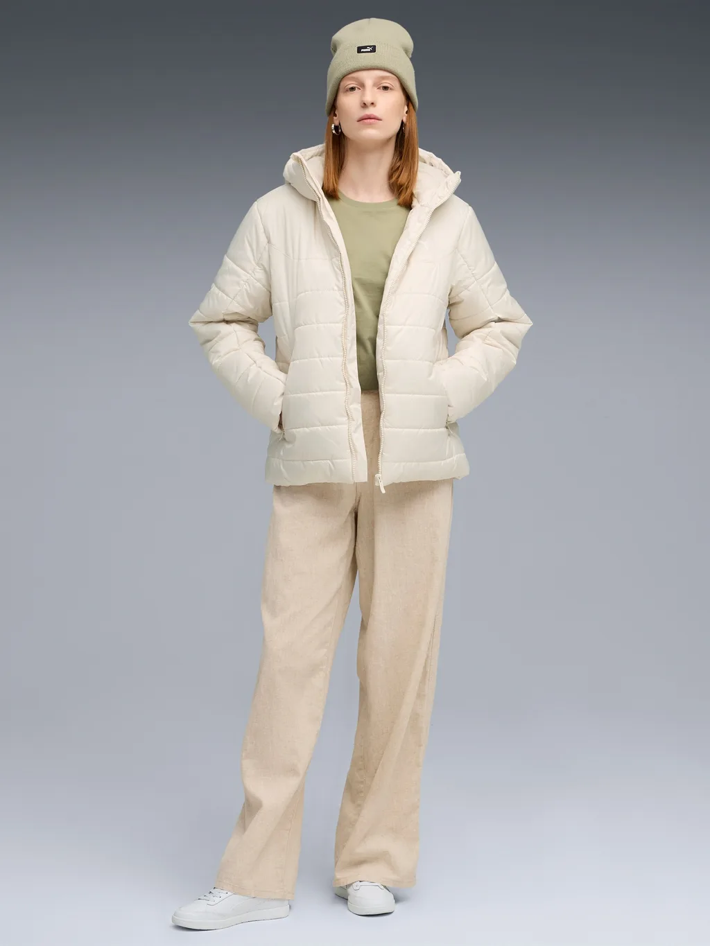 Puma 685231-87 Chaqueta de mujer ESS Hooded Padded Jacket - 3