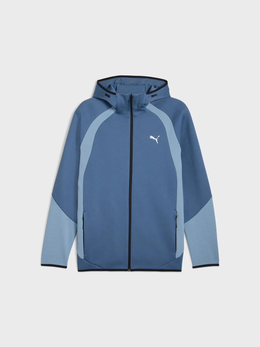 Puma 688231-80 Sudadera de hombre EVOSTRIPE FZ Hoodie DK - 4