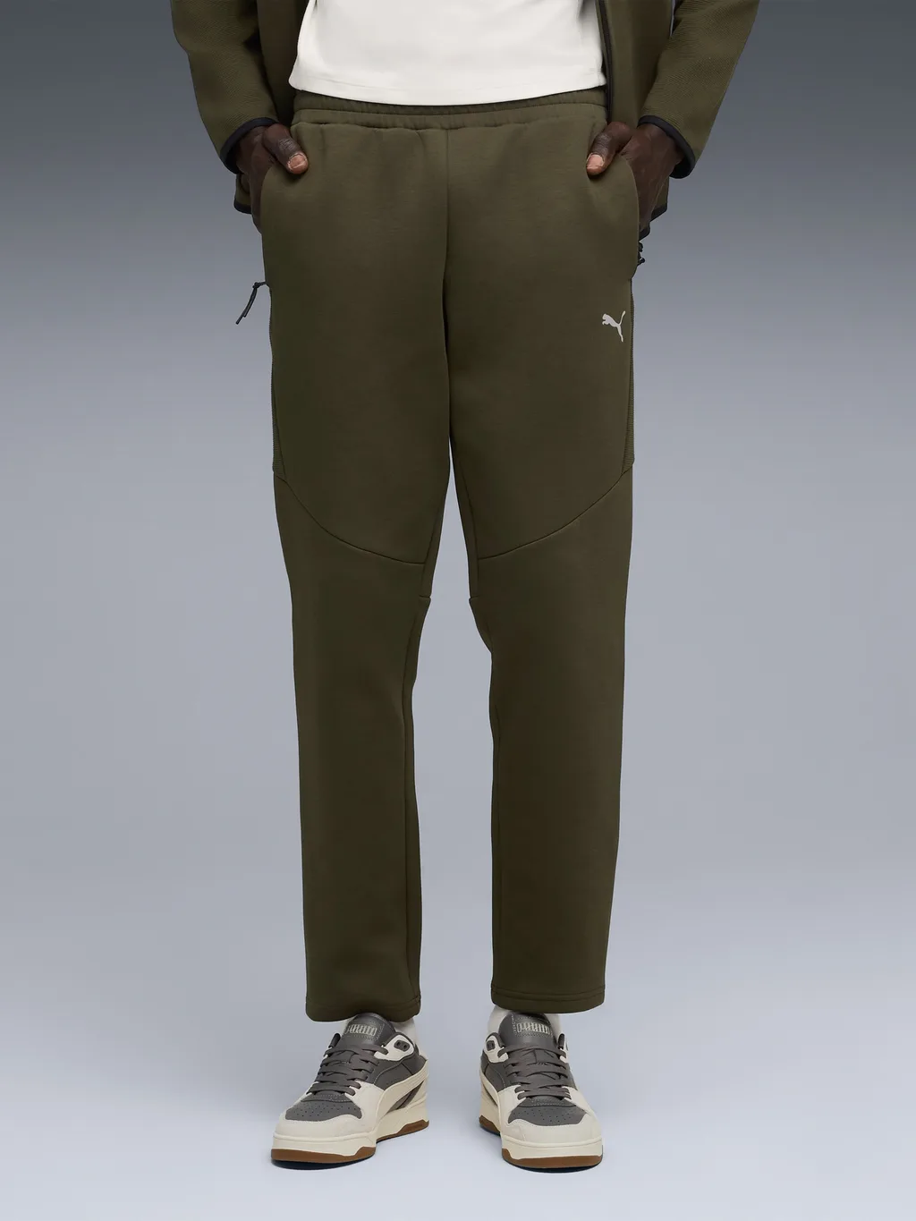 Puma 688234-70 Pantalones de hombre EVOSTRIPE Pants DK - 1