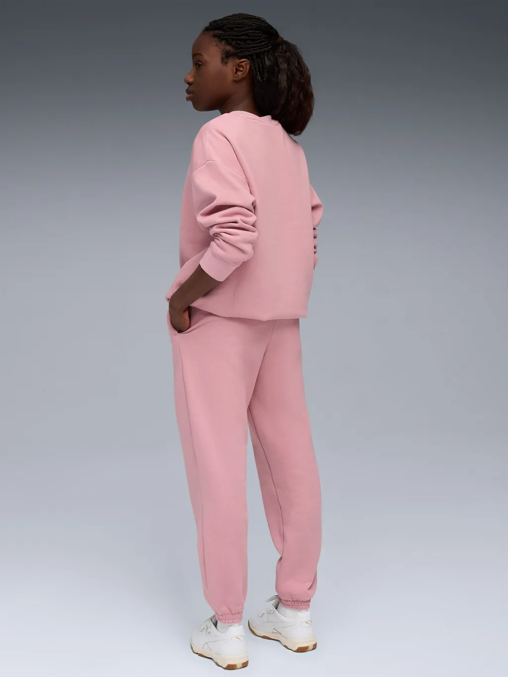 Puma 689727-65 Chandal de niñas Loungewear Oversized Sweat Suit FL G - 2