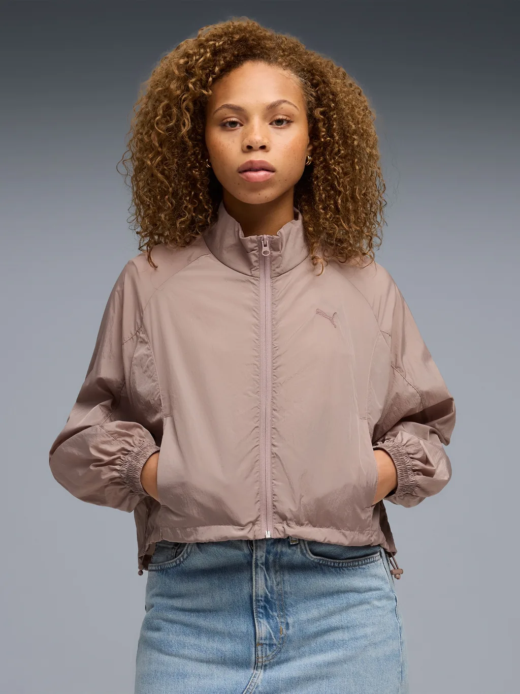 Puma 691887-88 Sudadera de Mujer HER Relaxed Full-Zip Woven Jacket - 1