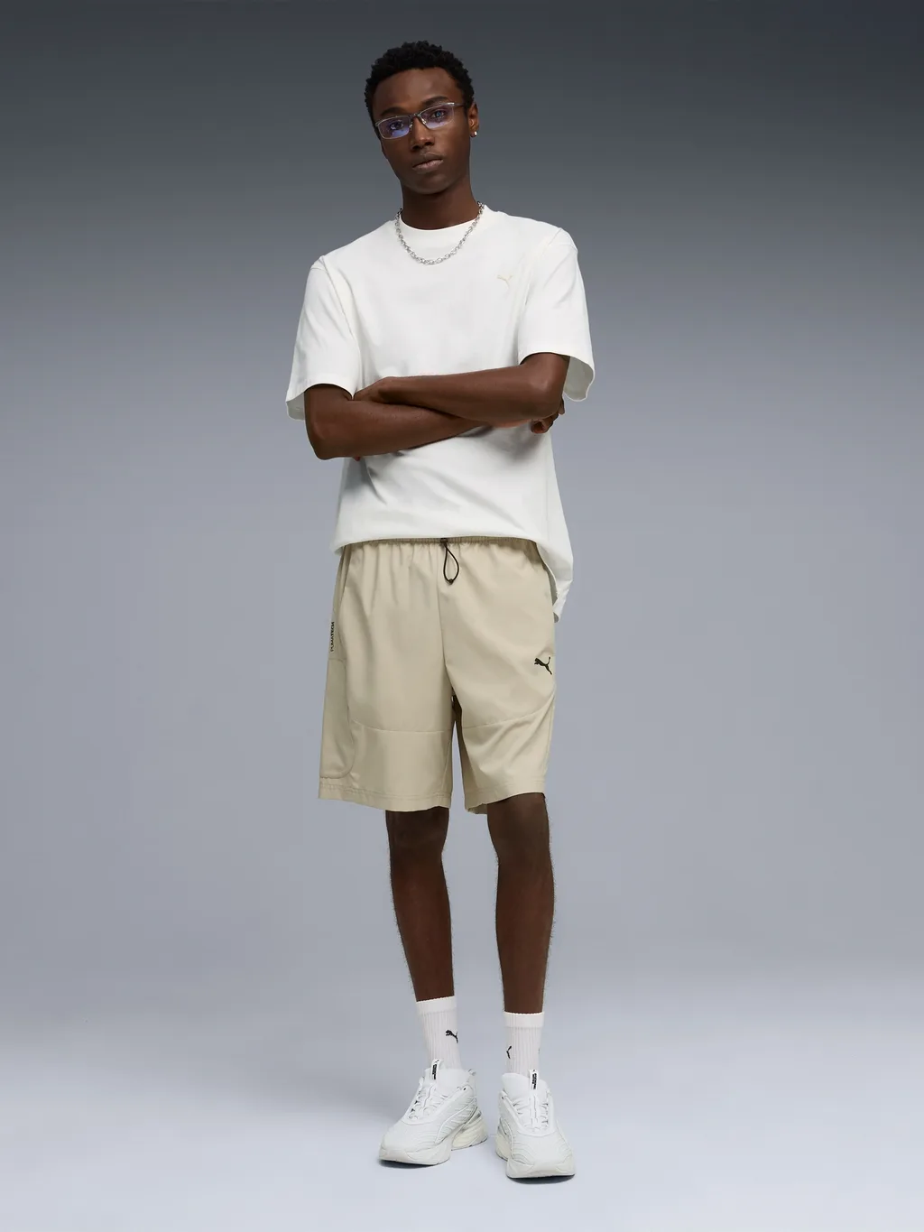 Puma 692187-61 Pantalones Cortos de Hombre PumaTECH Woven Cargo Shorts - 3
