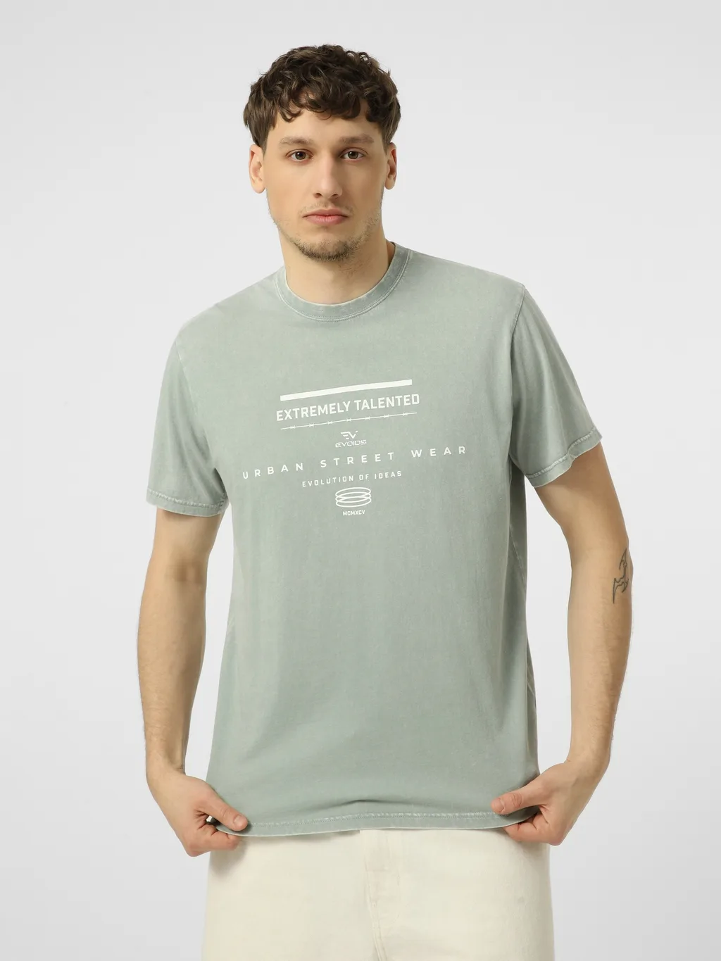 Evoids 642604-340 Camiseta de Hombre Obsidia - 1
