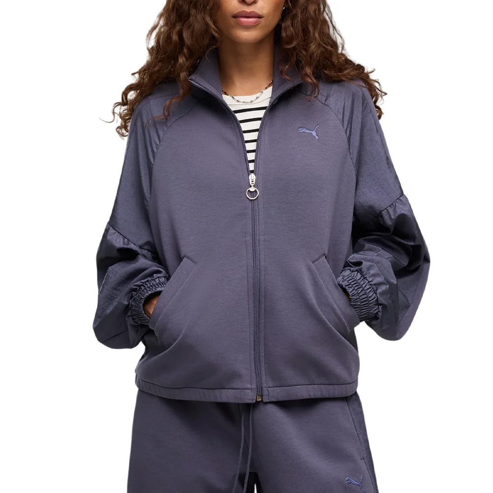 Puma 694023-35 Chaqueta de Mujer HER Full-Zip Relaxed DK Jacket