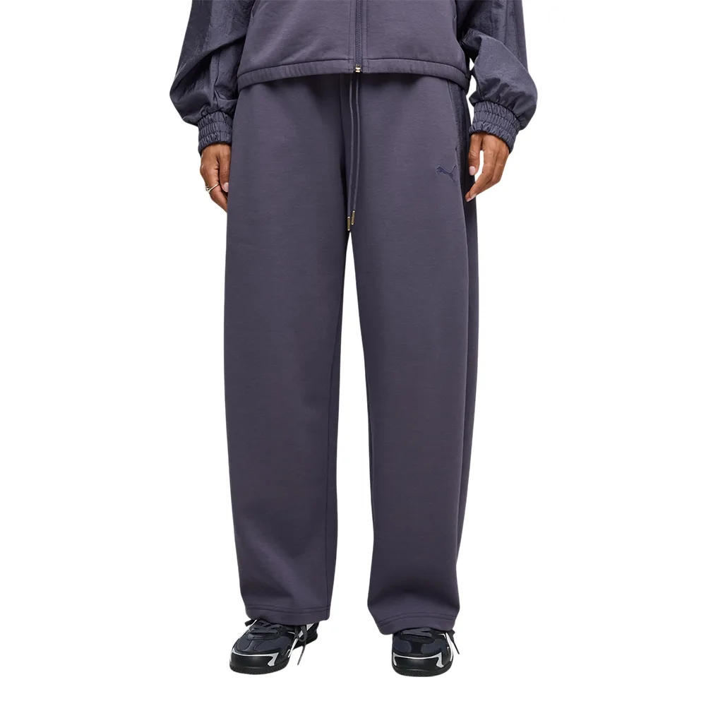 Puma 694024-35 Pantalón de Mujer HER Relaxed DK Barrel Leg Pants