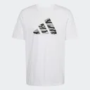 Adidas JI6770 Camiseta de Hombre M C CAMO LOGO T