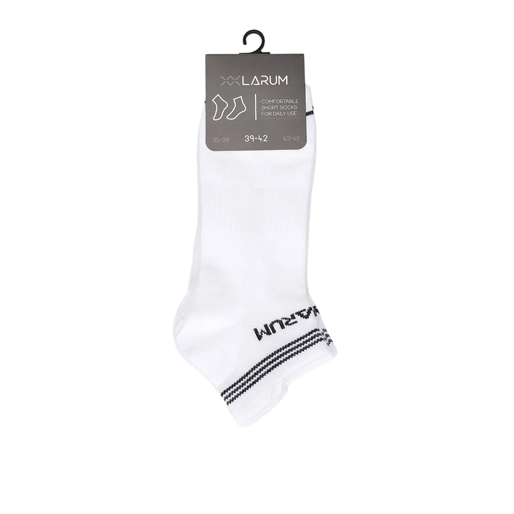 Larum 252509-100 Calcetines Blanco Rocky 3P