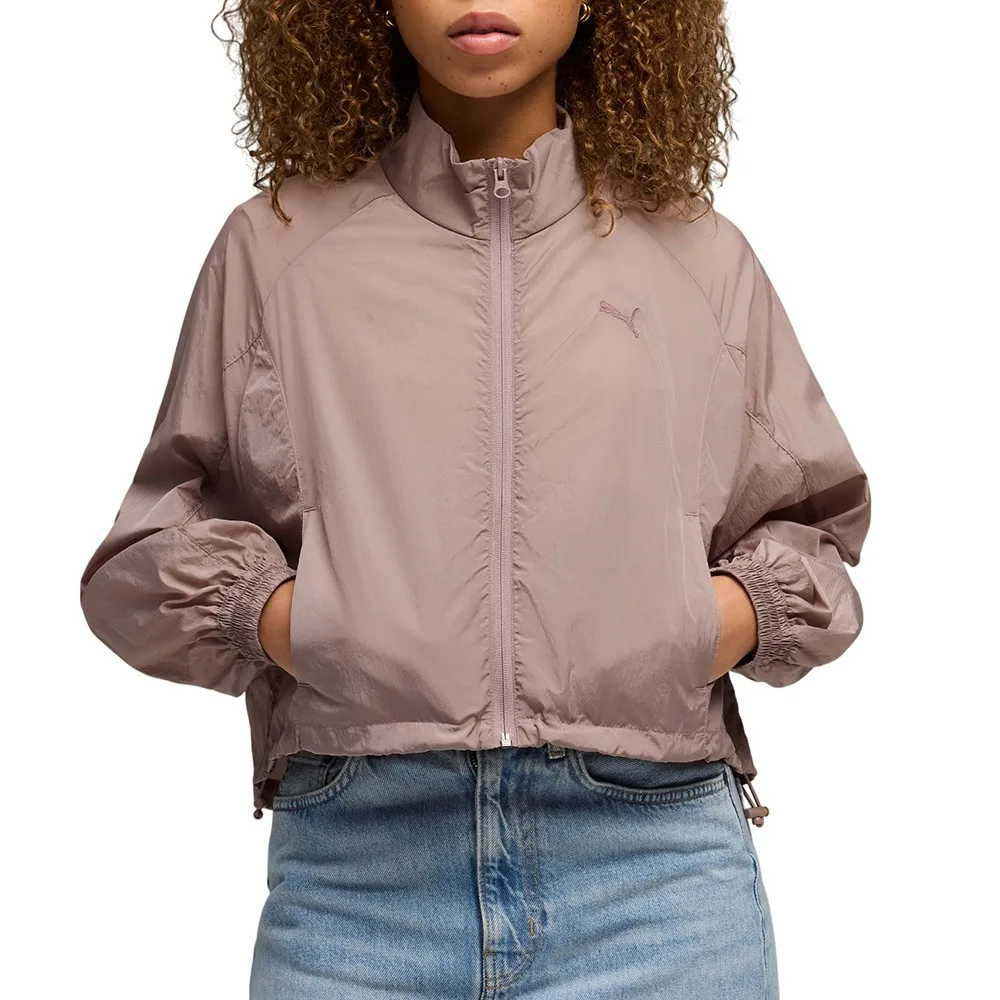 Puma 691887-88 Sudadera de Mujer HER Relaxed Full-Zip Woven Jacket